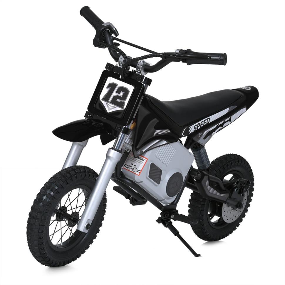 Детский электромобиль Bambi Мотоцикл до 80 кг Черный (DE-169-E-299)