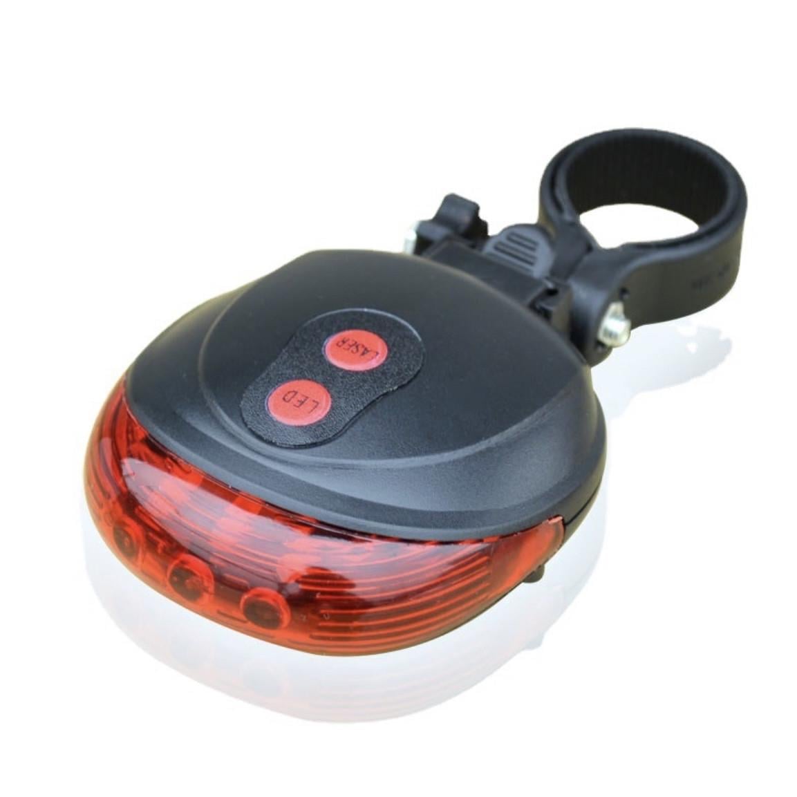 Фонарь для велосипеда задний с лазером (34121765)