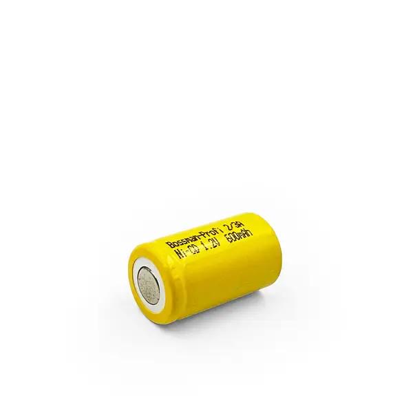 Аккумулятор технический Bossman Profi Ni-Cd 1.2V 650mAh 2/3A (BSM-2/3AU)