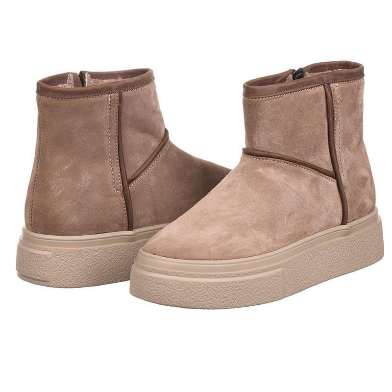 Угги женские Rispetto 0478-4060 замшевые р. 40 Бежевый (80035)