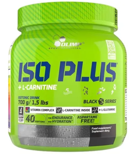 Изотоник Olimp Iso Plus powder Холодный чай 700 г
