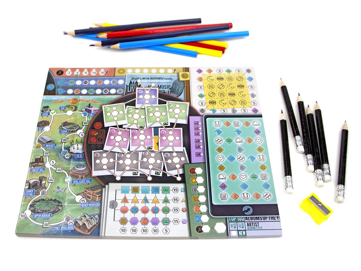 Настольная игра "Draft & Write Records" - фото 7 Настольная игра "Draft & Write Records" - фото 7