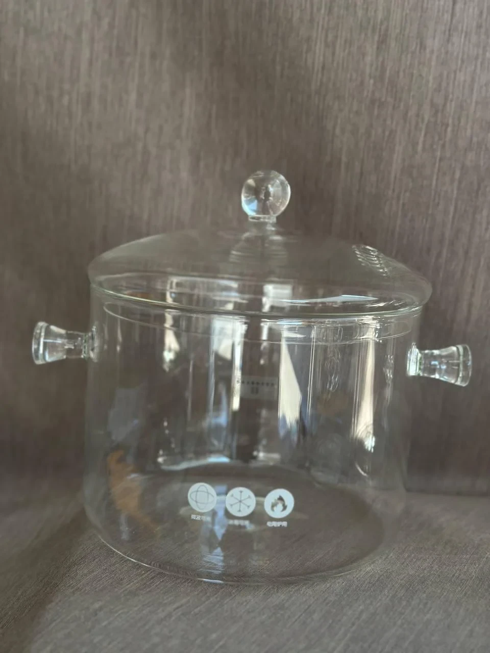 Кастрюля стеклянная Edenberg 3 л со стеклянной крышкой (EB-19008) - фото 3 Кастрюля стеклянная Edenberg 3 л со стеклянной крышкой (EB-19008) - фото 3