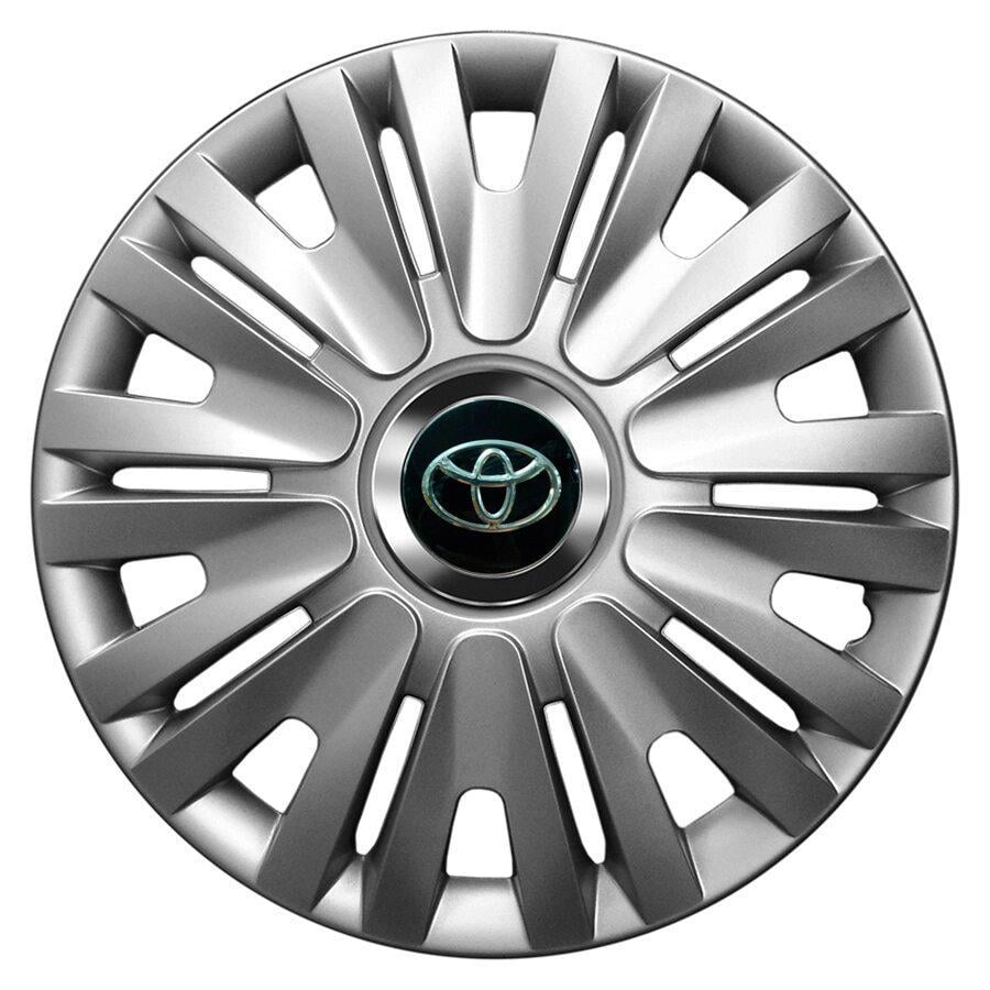 Комплект колпаков JAWOPLAST Delta R16 для Toyota 4 шт. Chrome (28435078) Комплект колпаков JAWOPLAST Delta R16 для Toyota 4 шт. Chrome (28435078)
