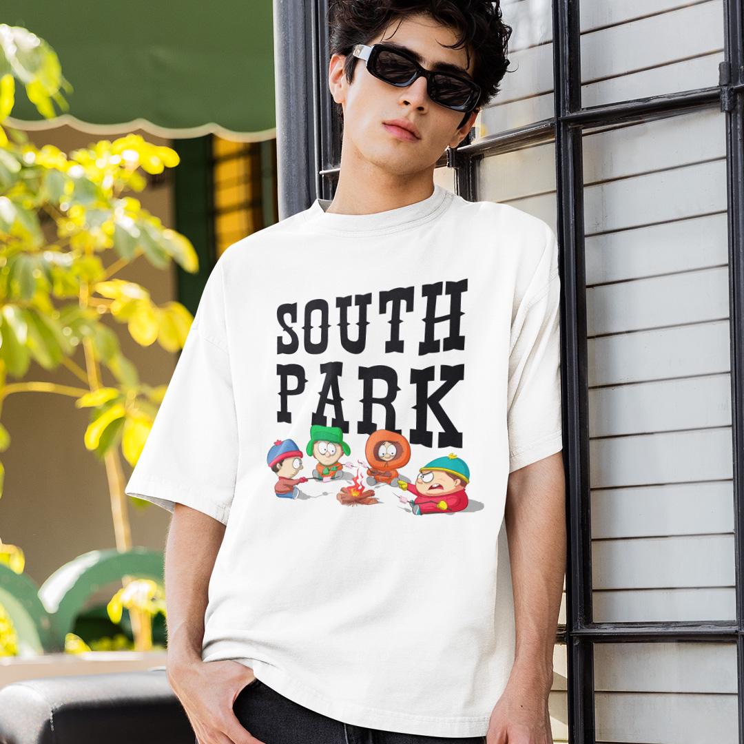 Футболка унисекс South Park Picnic 4XL Белый (0000009740)