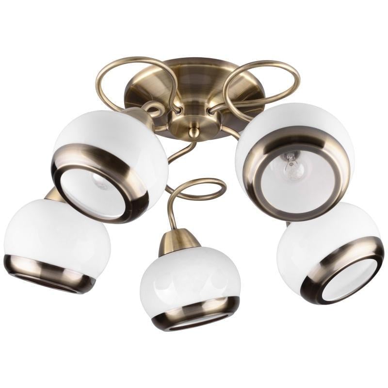 Люстра потолочная классическая Brille LK-556S/5 E14 на 5 плафонов