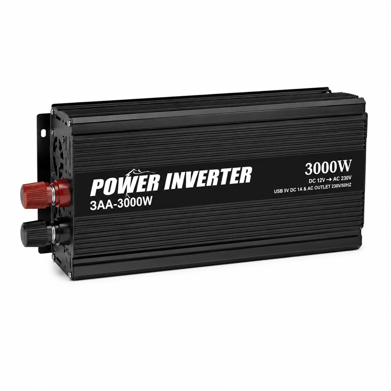 Автомобільний інвертор Power Inverter 3000W 12V 220V Чорний (37011852) Автомобільний інвертор Power Inverter 3000W 12V 220V Чорний (37011852)