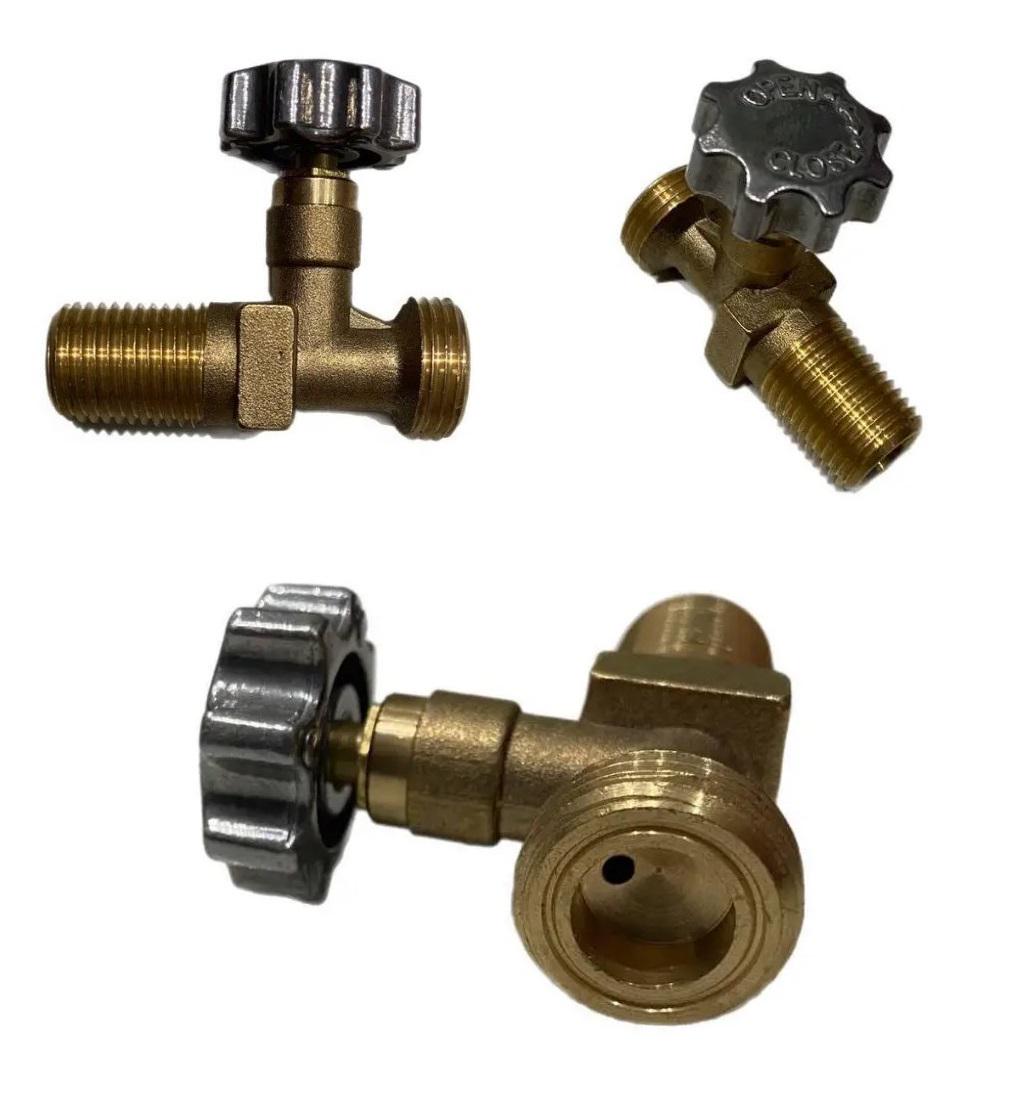 Кран М22 LH для китайського газового балону (0010) - фото 3 Кран М22 LH для китайського газового балону (0010) - фото 3