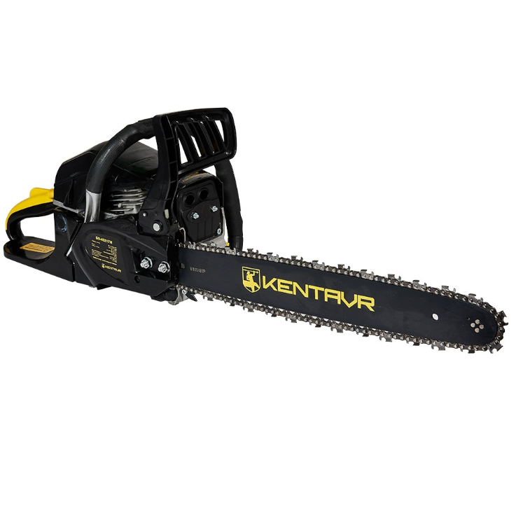 Бензопила цепная Кентавр БП-4521ТН 45 см3 2,8 л.с. шина 45,7 см 0,325" 72 звенья Желтый (46169) Бензопила цепная Кентавр БП-4521ТН 45 см3 2,8 л.с. шина 45,7 см 0,325" 72 звенья Желтый (46169)