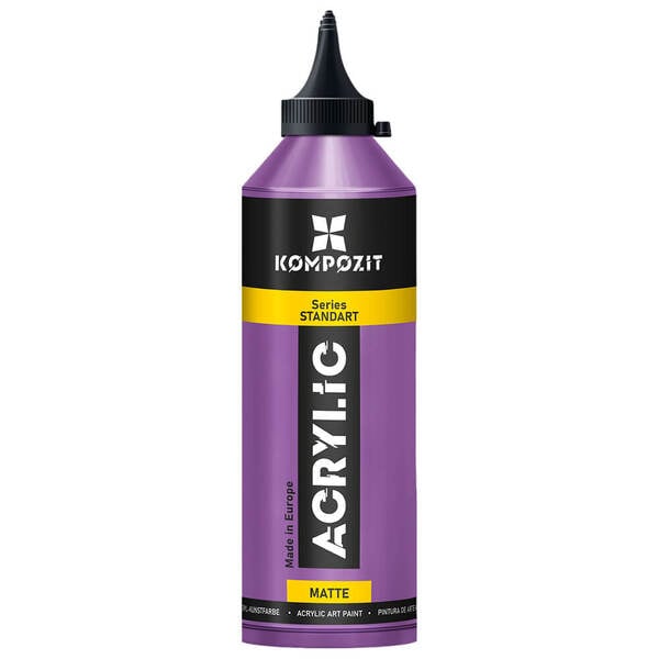 Акрилова фарба ART Kompozit Standart 041 500 мл Бузковий (KT500041) - фото 1