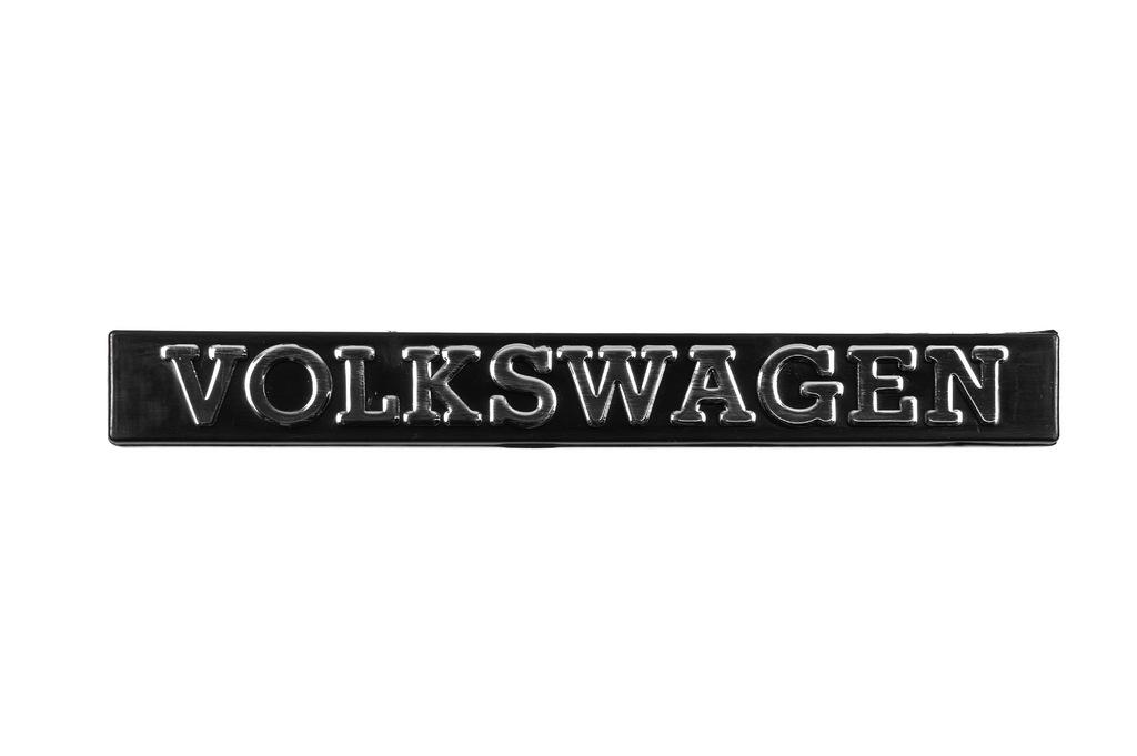 Надпись Volkswagen Davs Auto для Volkswagen abs-пластик Хром