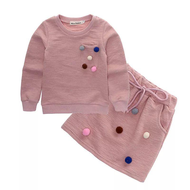 Костюм для девочки 110 см Розовый (1859)