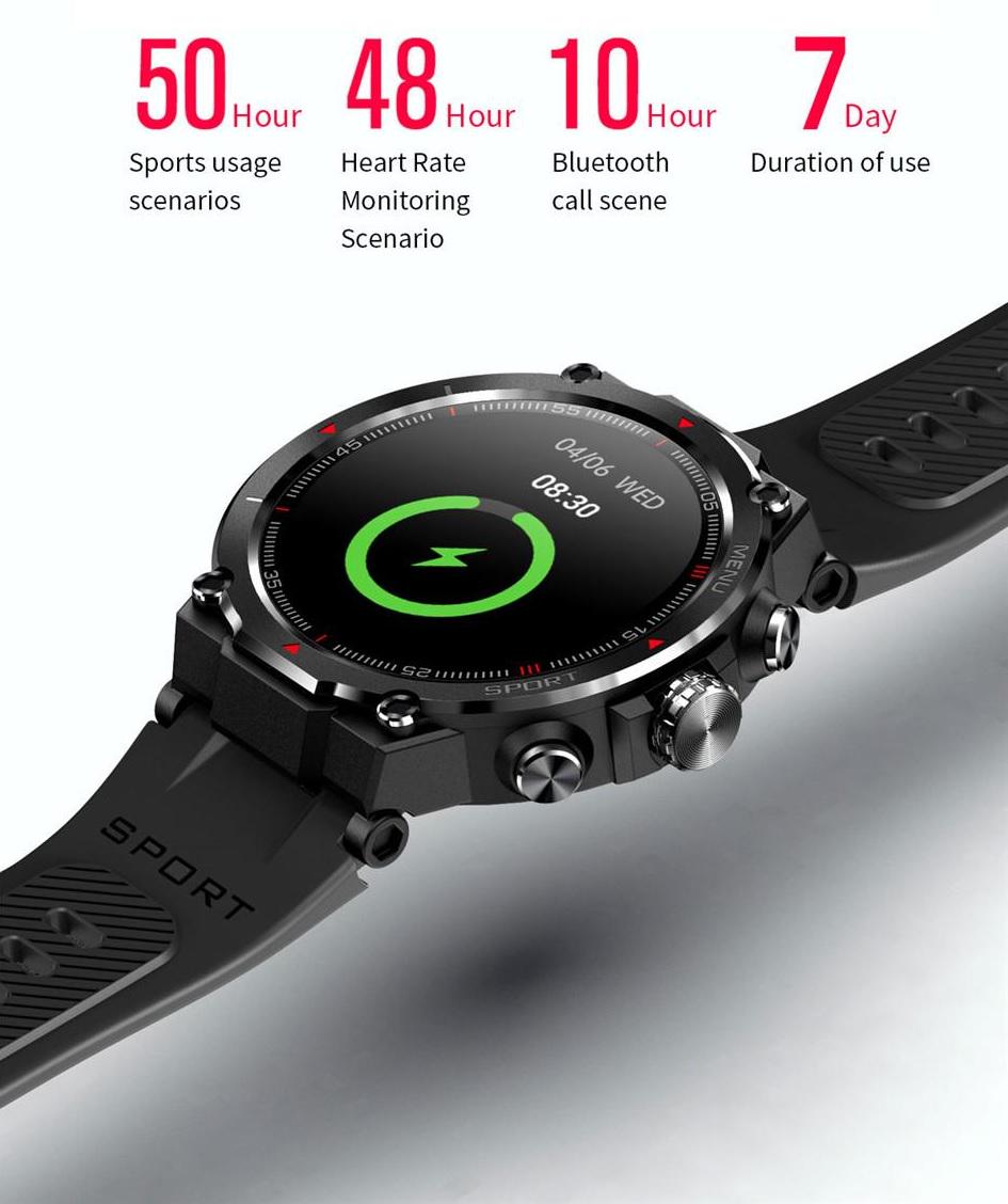 Смарт-годинник Lige HM09 тонометр/пульсиметр/кисень у крові/дзвінки Black (eb6bf877) - фото 15 Смарт-годинник Lige HM09 тонометр/пульсиметр/кисень у крові/дзвінки Black (eb6bf877) - фото 15