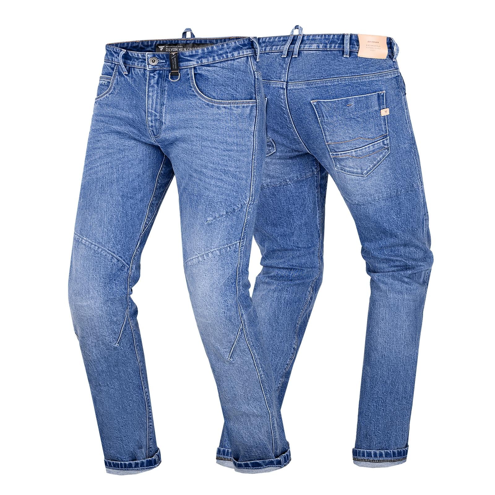 ᐉ Мотоджинсы SHIMA DEVON W38-L32/2XL Blue (28223) • Купить в
