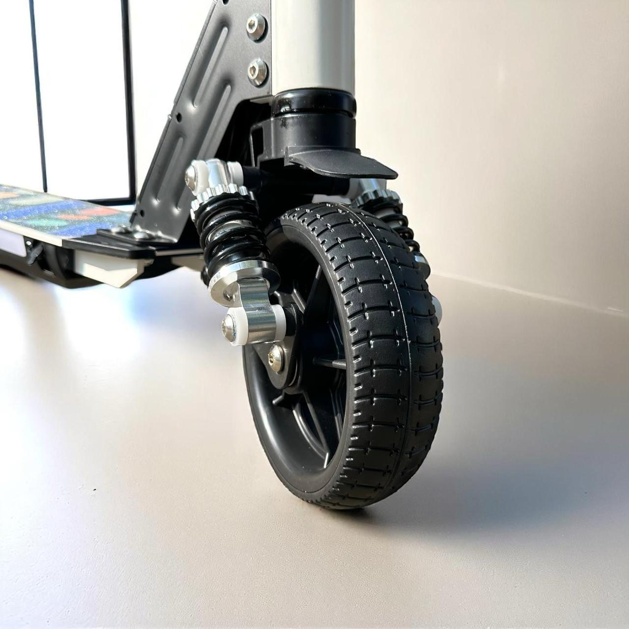 Электросамокат подростковый VOLTO Jun Pro 130W 24V 2,5Ah Белый - фото 7 Электросамокат подростковый VOLTO Jun Pro 130W 24V 2,5Ah Белый - фото 7