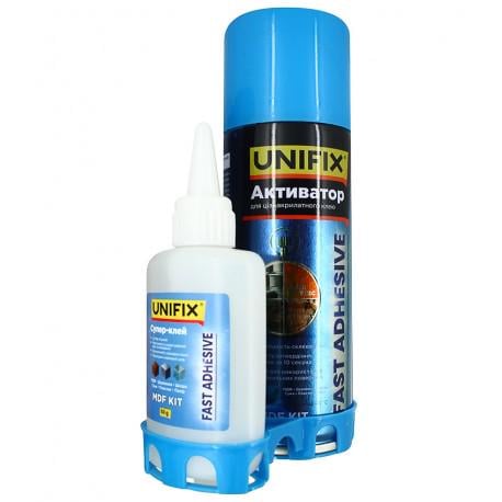Клей універсальний Unifix аерозоль двохкомпонентний 100/400 мл (6824852)