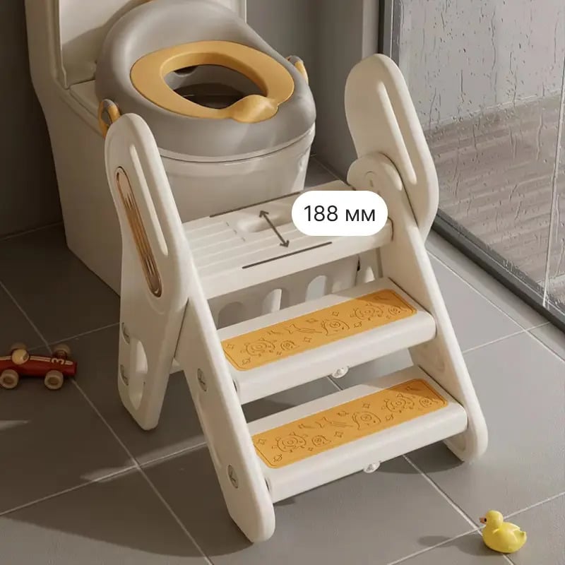 Детская лестница-табурет Lumpurini Elettra пластиковая 3 ступени с подсветкой (YYST-2328) - фото 6 Детская лестница-табурет Lumpurini Elettra пластиковая 3 ступени с подсветкой (YYST-2328) - фото 6