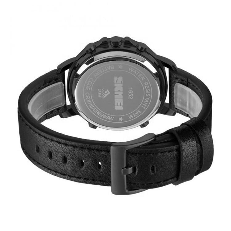 Годинник наручний Skmei 1652 Black White (17161) - фото 4 Годинник наручний Skmei 1652 Black White (17161) - фото 4