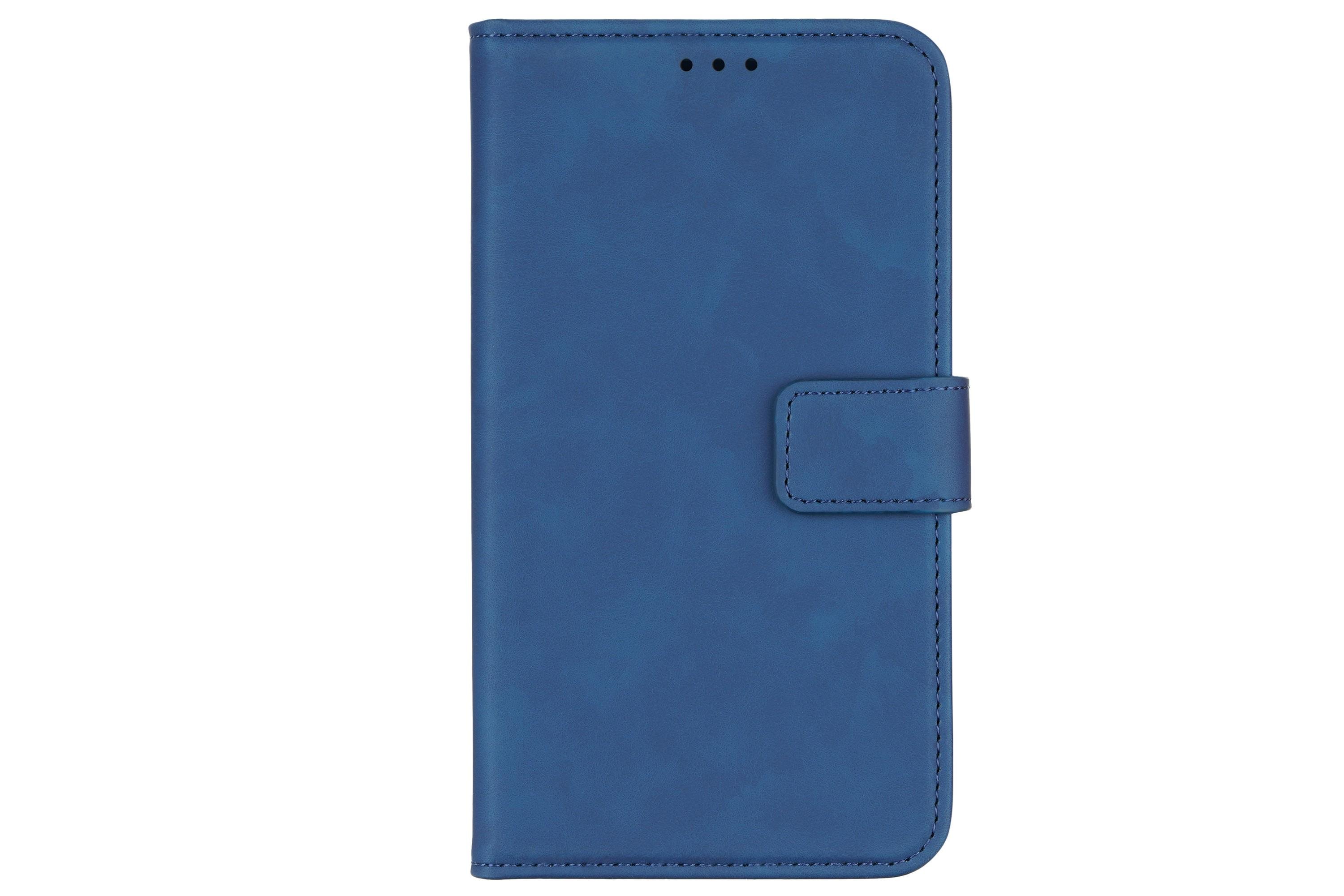 Чехол-книжка для телефона 2E SILK TOUCH для телефонов 6-6.5" Denim blue (2E-UNI-6-6.5-HDST-DBL) - фото 1