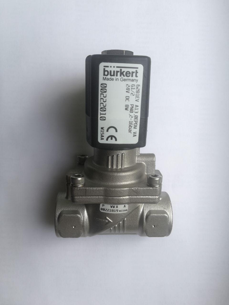 Електромагнітний клапан Burkert 6281ev a13 G1/2 (00222010)
