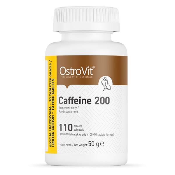 Кофеин OstroVit Caffeine 200 мг 110 таблеток