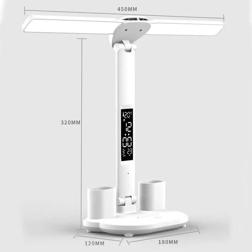 Настольная лампа аккумуляторная двойная LED Белый (234572524) - фото 2