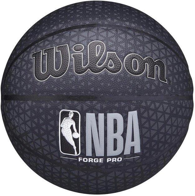 Мяч баскетбольный Wilson NBA FORGE PRO PRINTED BSKT 295 р. 7 Черный (WTB8001XB07 7)