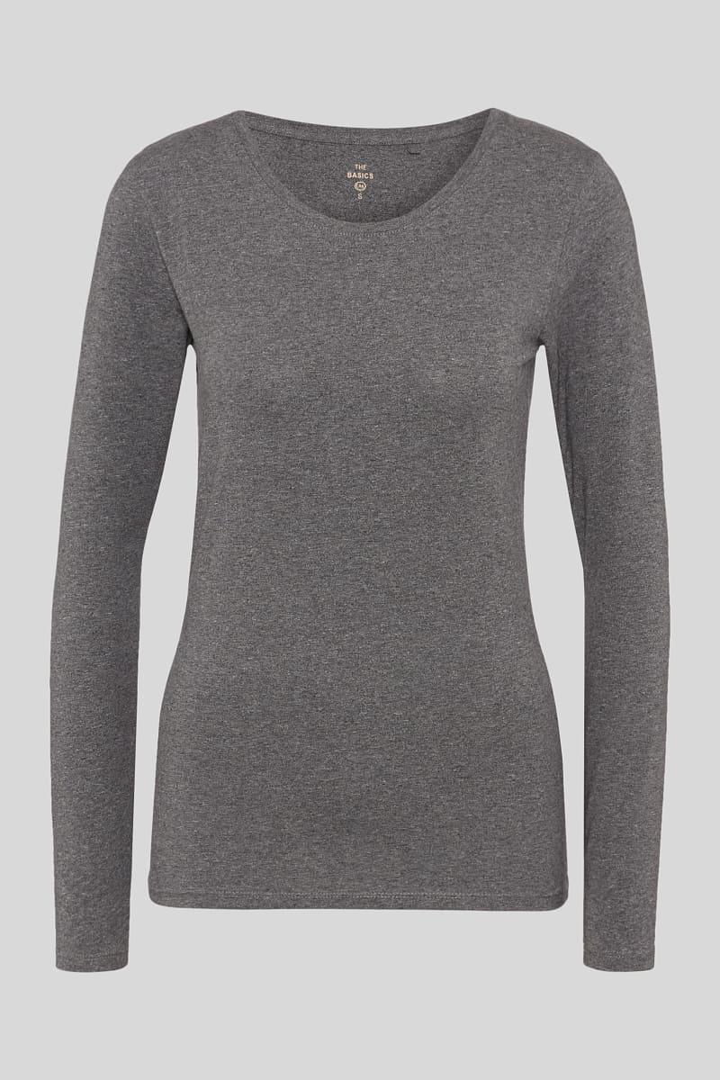 Лонгслив C&A XS Темно-Серый (2097479)