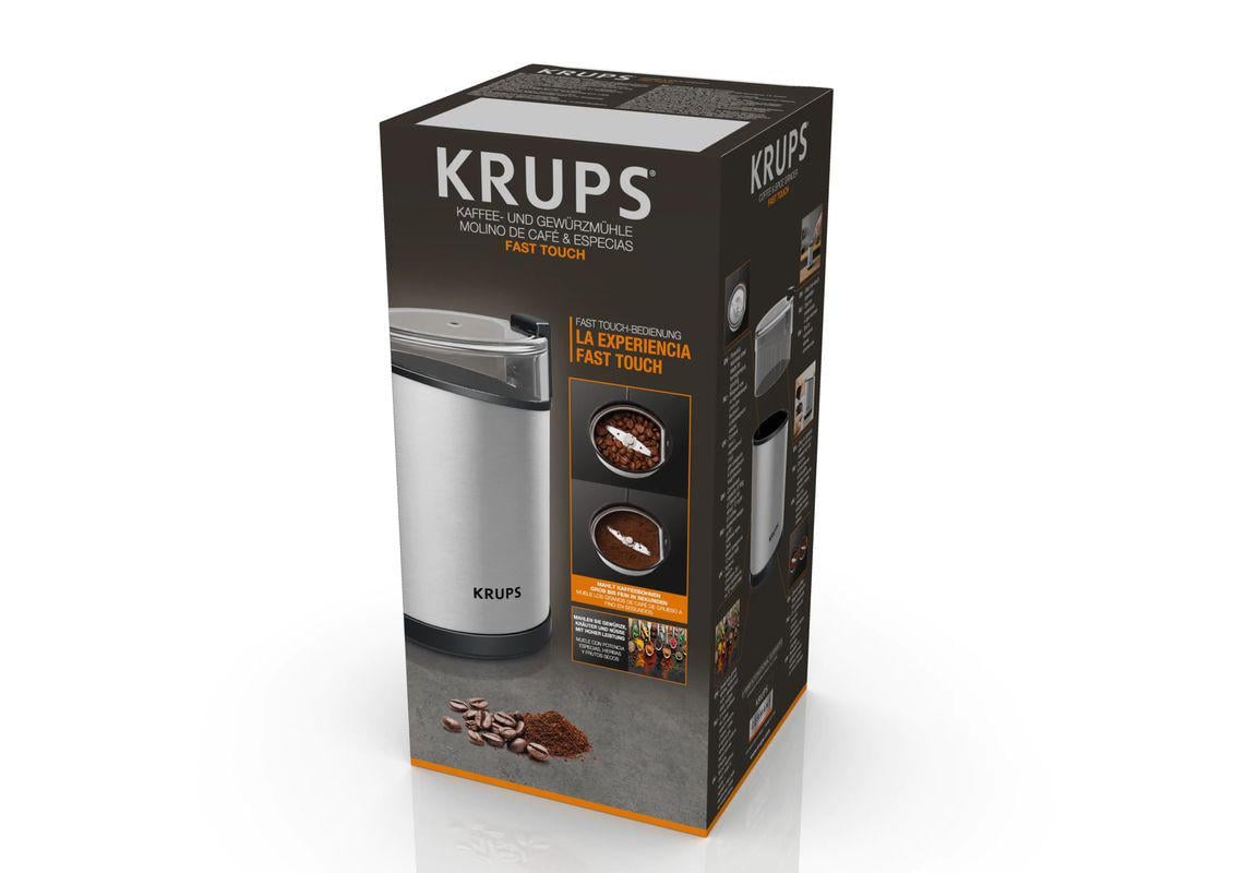 Кофемолка Krups GX204D10 Fast-Touch 200 Вт с ножевой системой помола (11314520) - фото 4