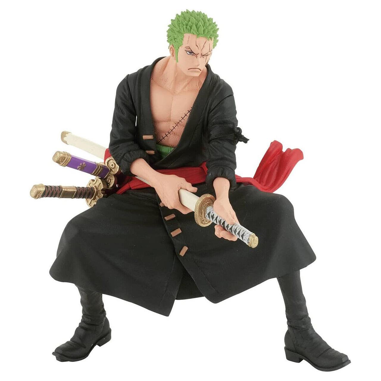 Фигурка для геймеров Banpresto One Piece Roronoa Zoro Wanokuni II 18 см (B OP RZ w)