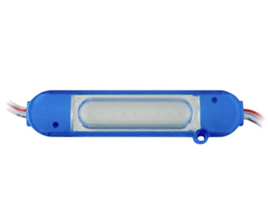 Светодиодный модуль 35х28 6LED Синий матовый (27771022)