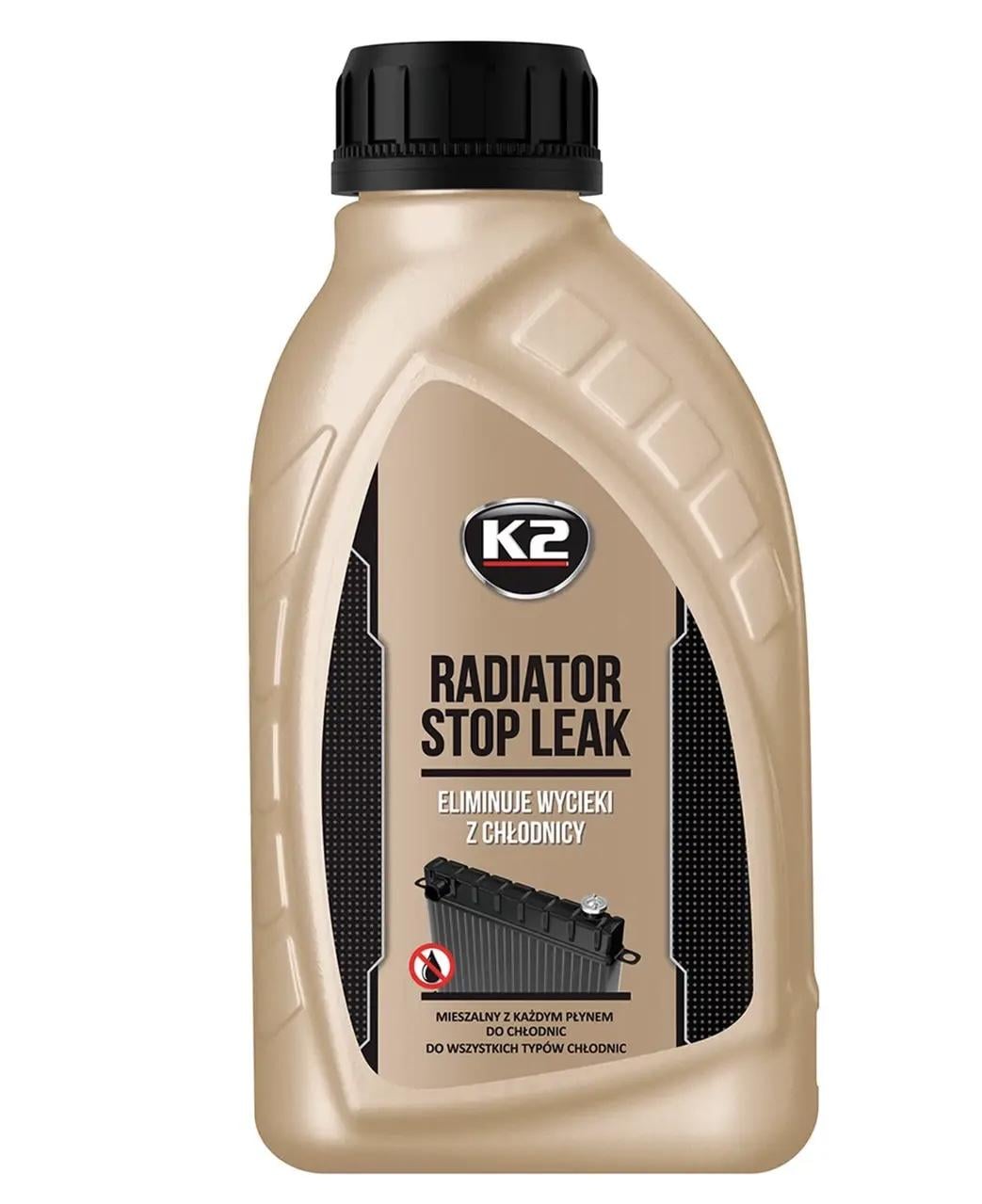 Герметик для радіатора рідкий K2 TURBO RADIATOR STOP LEAK 400 мл (Т20054)