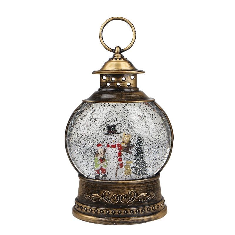 Новорічний декоративний ліхтар Lesko 3265982 Сніговик USB (24366702) Новорічний декоративний ліхтар Lesko 3265982 Сніговик USB (24366702)