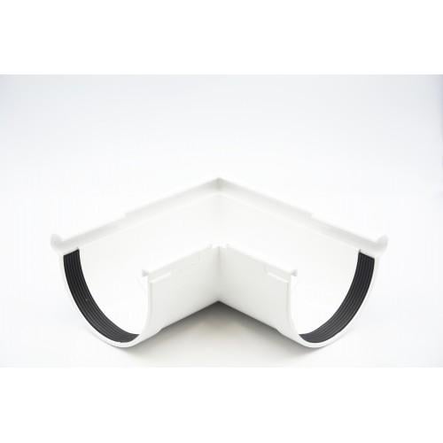 Кут ринви RAINWAY 90 зовнішній 90° Білий (10.090.09.001)