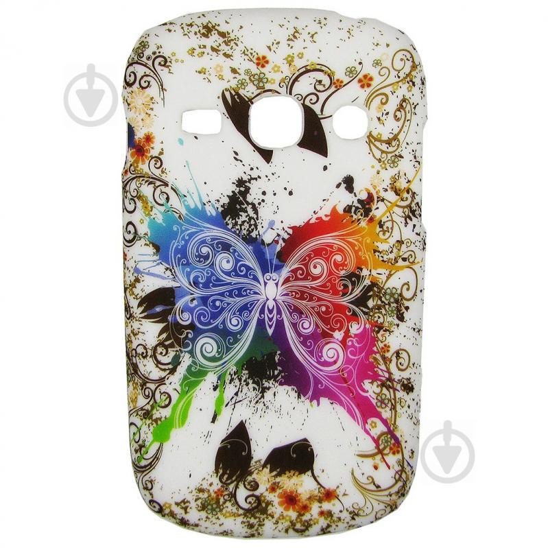 Чехол с рисунком Printed Plastic для Samsung s6810 / s6812 Galaxy Fame Бабочка (hub_hJln82408)