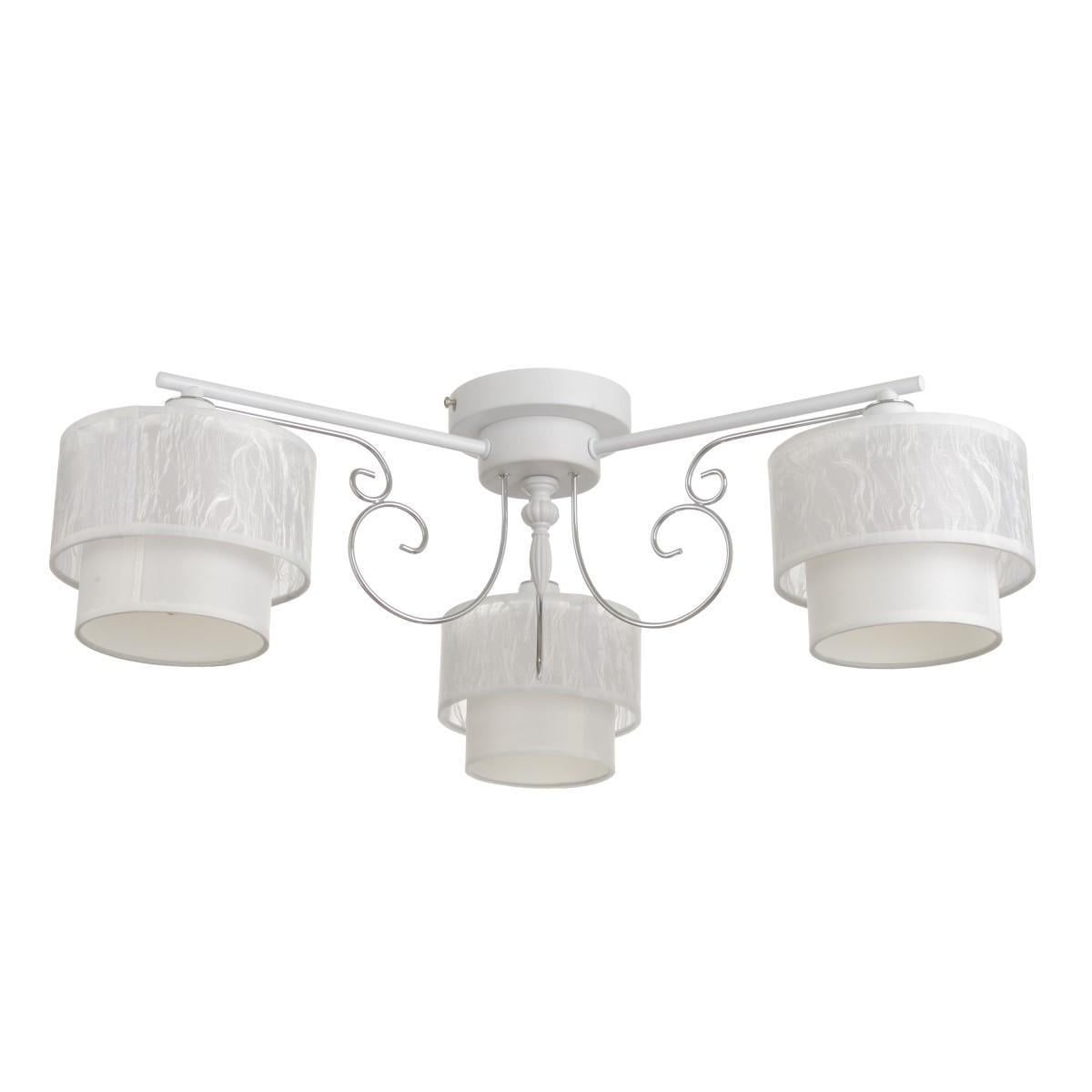 Люстра потолочная Brille E14 60W WH BKL-499C/3 23-805