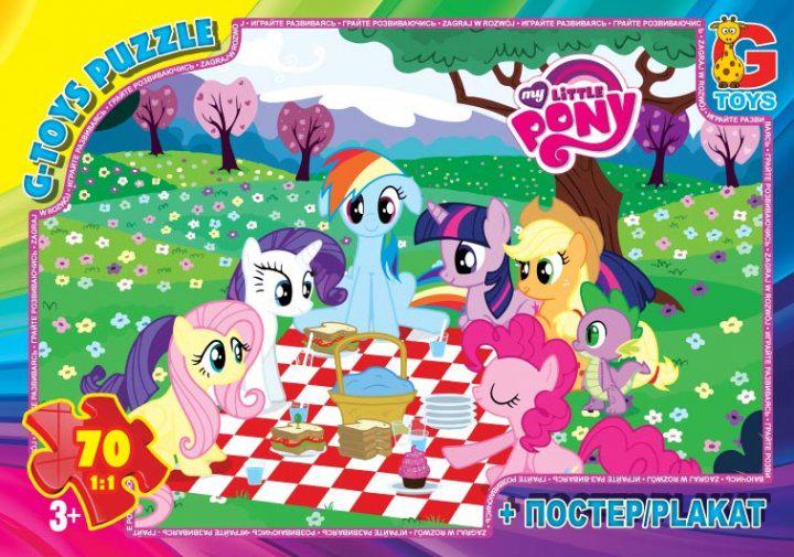 Пазлы G-Toys My Little Pony MLP008 (4824687631250)