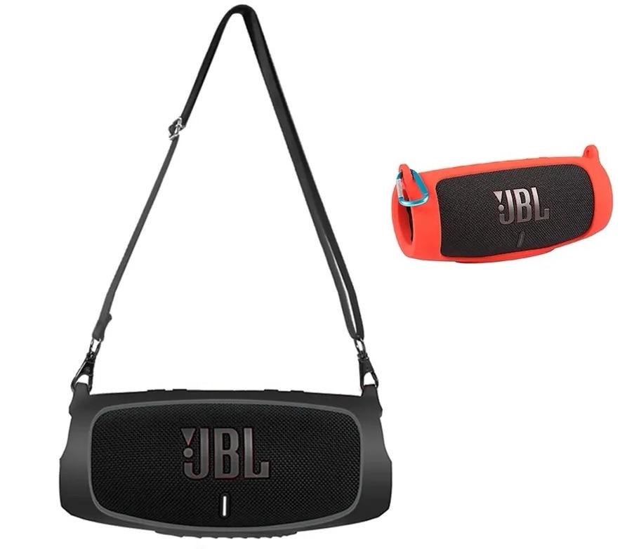 Чехол силиконовый для портативной акустики JBL Charge 5 Красный (807-3R) - фото 2