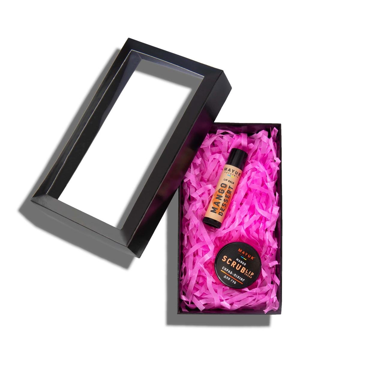 Подарунковий набір для губ Манговий десерт 92