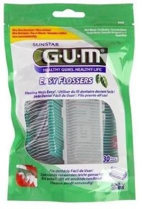 Зубна нитка G.U.M Easy Flosser з тримачем 30 шт.