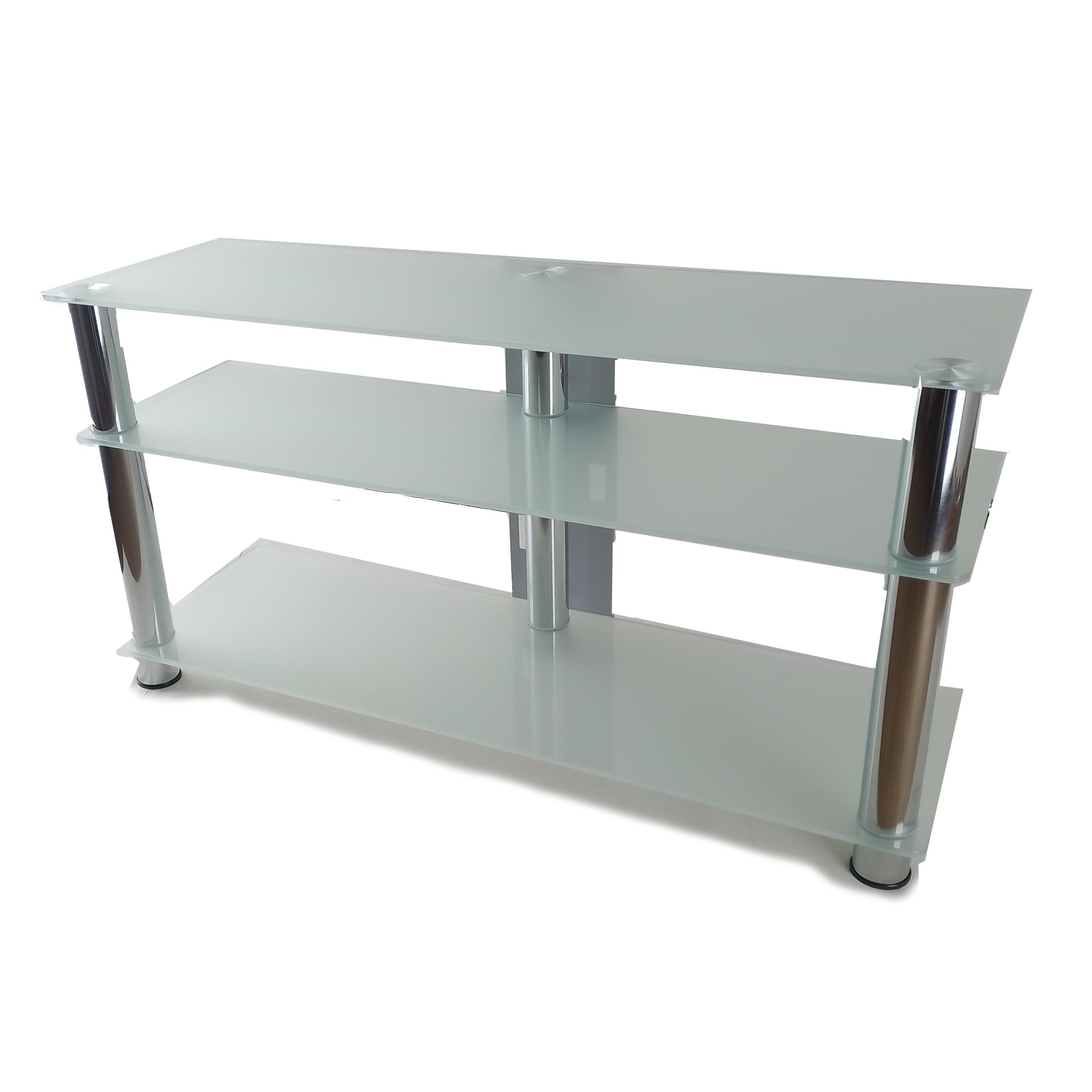 Тумба под телевизор Commus Аскет new satin Chr 20-47" 1100х350х569 мм Белый/Хром (644410133) - фото 3 Тумба под телевизор Commus Аскет new satin Chr 20-47" 1100х350х569 мм Белый/Хром (644410133) - фото 3