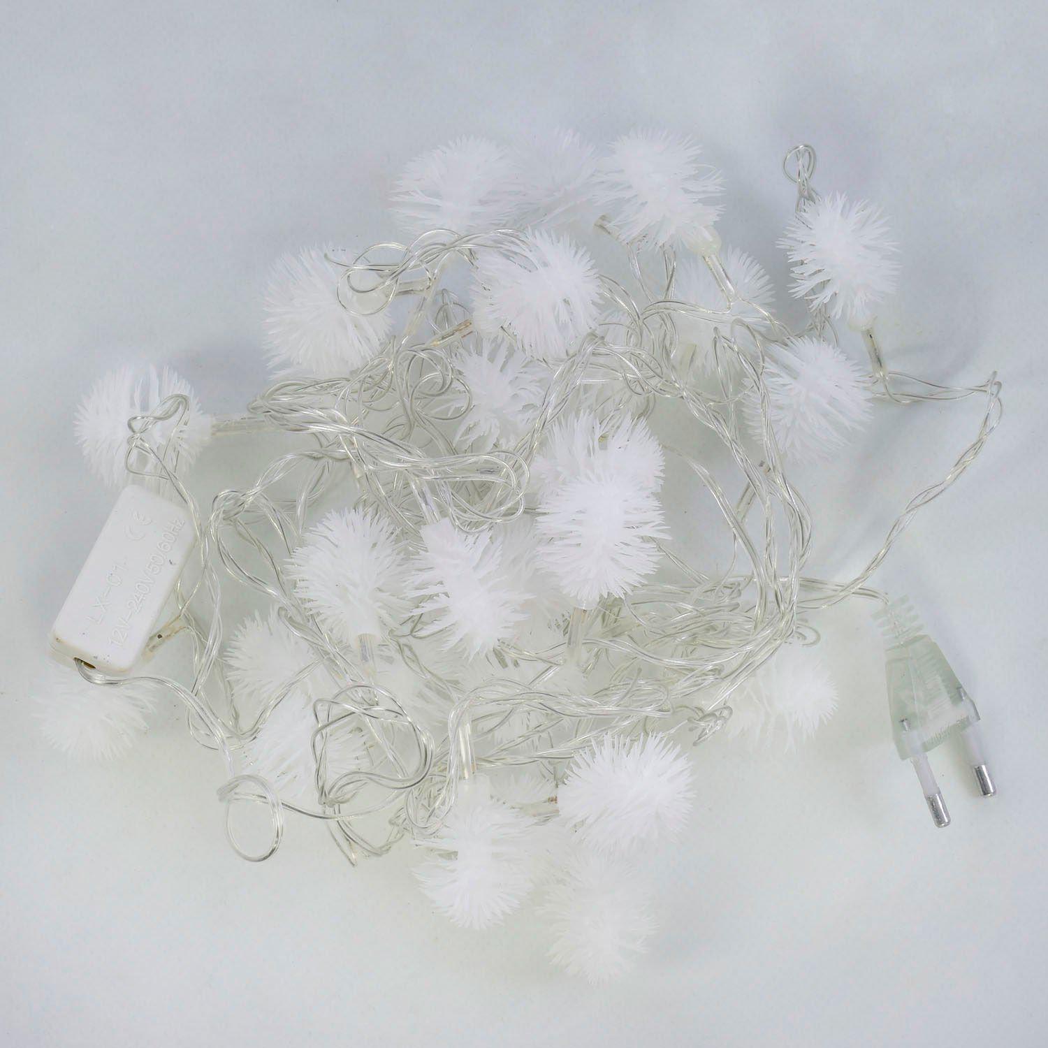 Гирлянда светодиодная Шарики С 23452 5 м 28 лампочек мультиколор