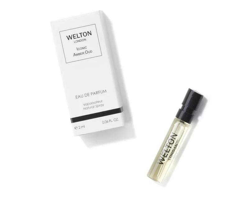 Парфюмированная вода унисекс Welton Iconic Amber Oud 2 мл пробник (105282)