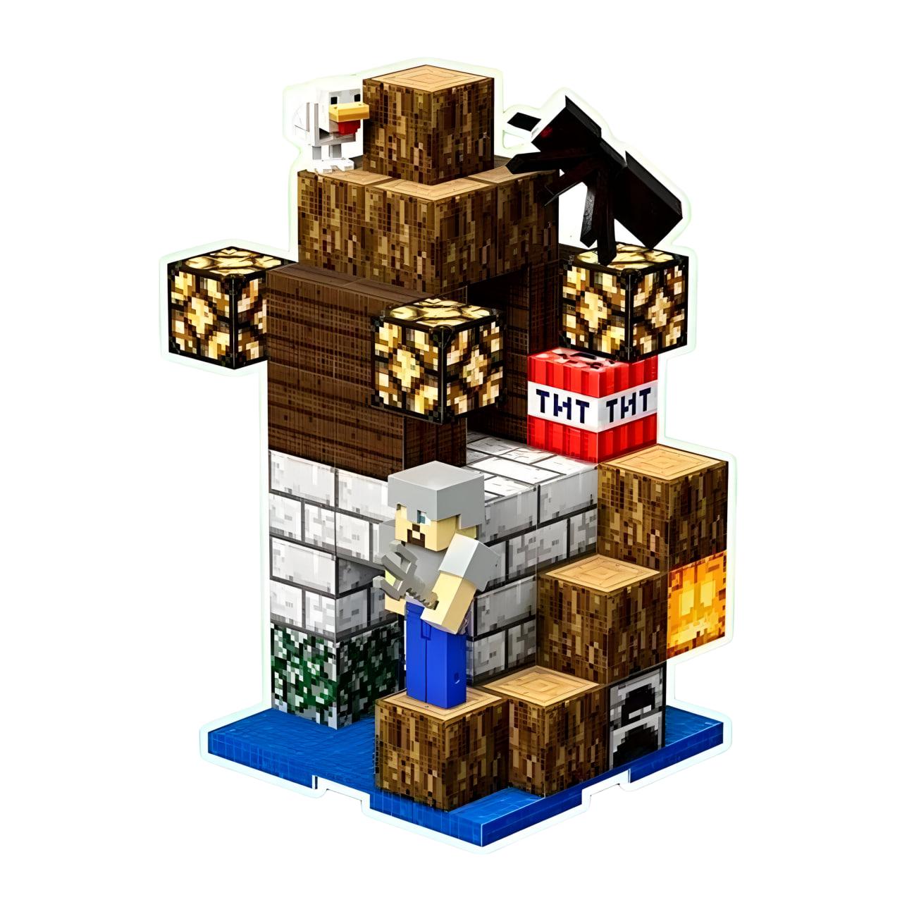 Конструктор Minecraft "Сторожовий пост" 61 деталь (T9908) - фото 1 Конструктор Minecraft "Сторожовий пост" 61 деталь (T9908) - фото 1