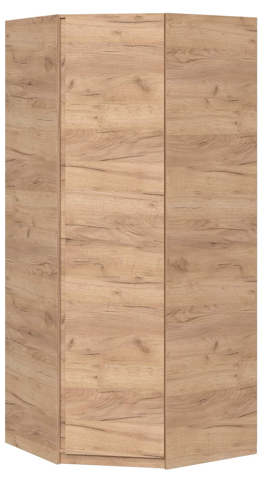 Шкаф угловой Мастер Форм Брайт 850х520х2000 мм Дуб крафт золотой (31841) - фото 1 Шкаф угловой Мастер Форм Брайт 850х520х2000 мм Дуб крафт золотой (31841) - фото 1