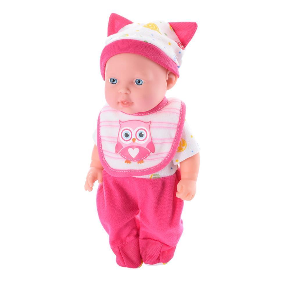 Лялька пупс Limo Toy 533-I-1-255-Q зі звуком "Сова" (RLT22003s27985) Лялька пупс Limo Toy 533-I-1-255-Q зі звуком "Сова" (RLT22003s27985)