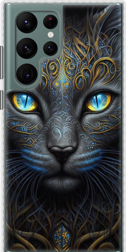 Чехол на Samsung Galaxy S22 Ultra Кошка (5548pc-2500-42517)