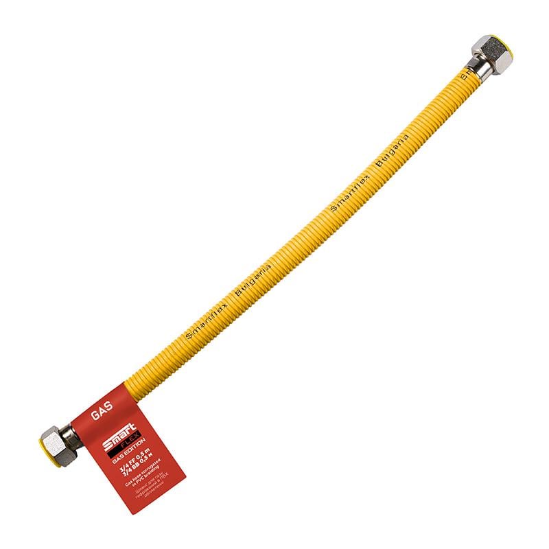 Шланг газовый гофрированный SmartFlex ВВ 3/4" 50 см (64513) Шланг газовый гофрированный SmartFlex ВВ 3/4" 50 см (64513)