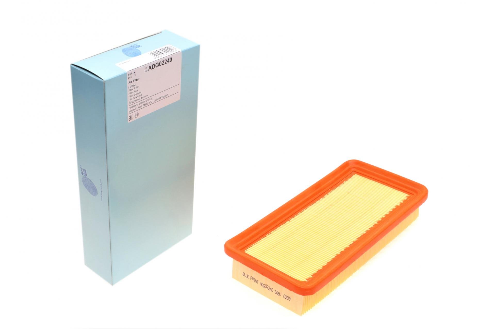 Фильтр воздушный BLUE PRINT для Hyundai Getz 1,1i-1,6i 02-10 (ADG02240)