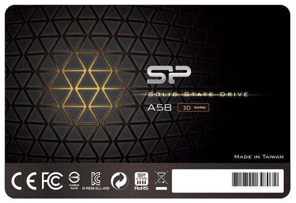 SSD-накопитель Silicon Power A58 128Gb SATA III 2,5" (SP128GBSS3A58A25)